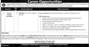 Pakistan Medical Commission jobs in islamabad